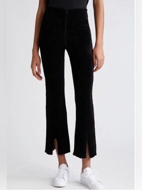 KkCo Canyon Front Slit Corduroy Ankle Pants